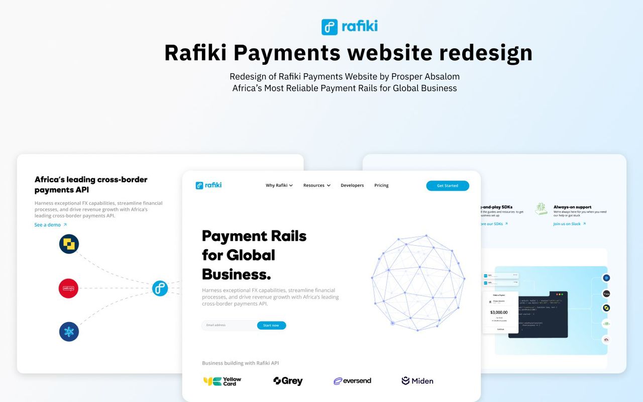 Rafiki Website Project